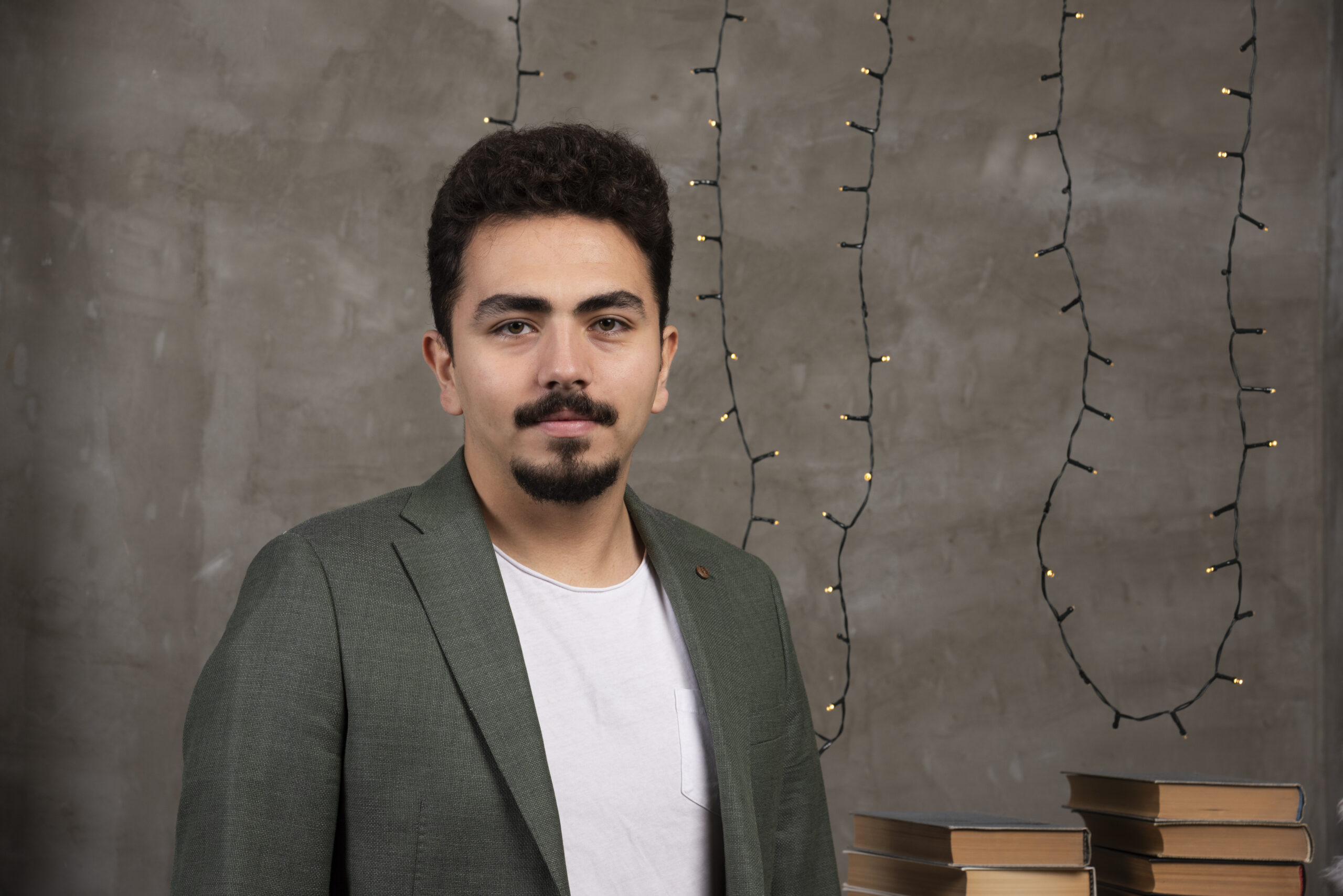 close up portrait of young handsome man